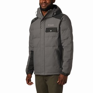 Columbia Winter Challenger™ Hooded Down Jacka Herr MörkGrå (CSRWQ5249)